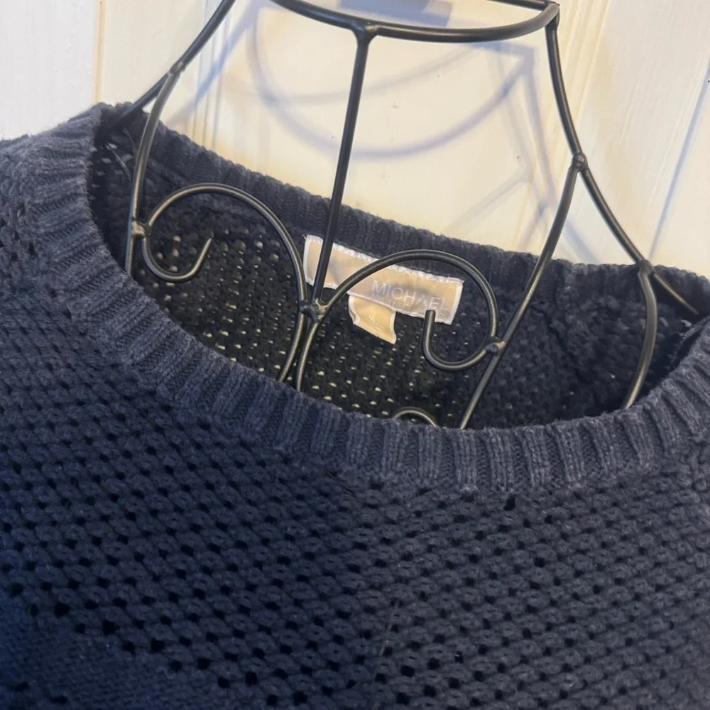 Michael Kors Navy Knit Sweater